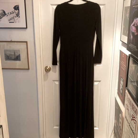 SALE! Ralph Lauren Gathered Waist Long Dress size 12 P - Picture 3 of 5